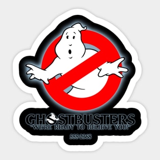 Ghostbusters - We're Ready to Believe You! Sticker